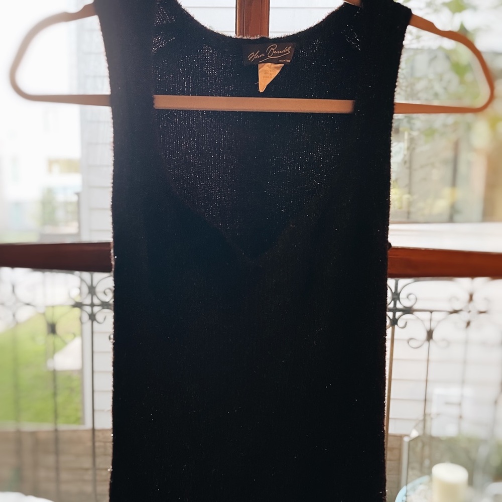Vintage Henri Bendel Knit Evening Gown w/ little hints of sparkles ✨ - Picture 7 of 12